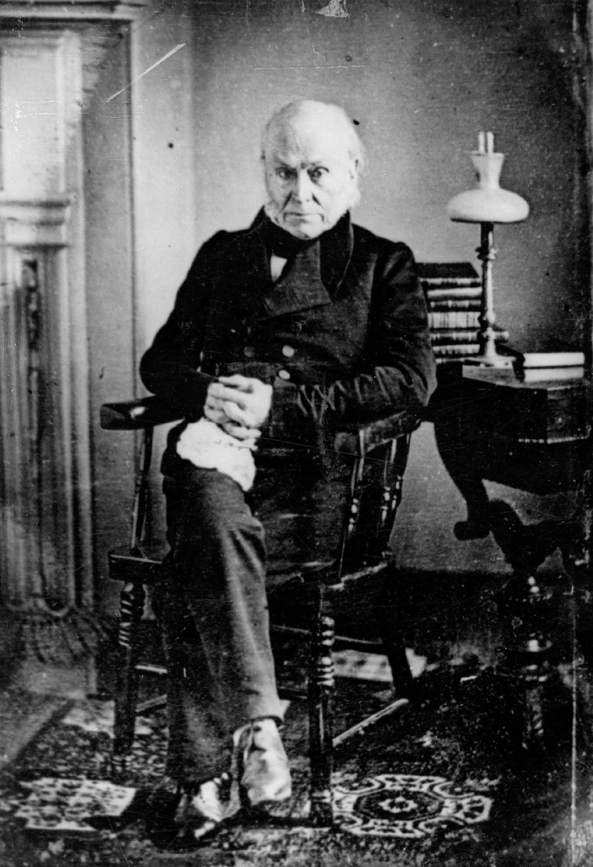 John Quincy Adams liked to skinny dip in the Potomac River